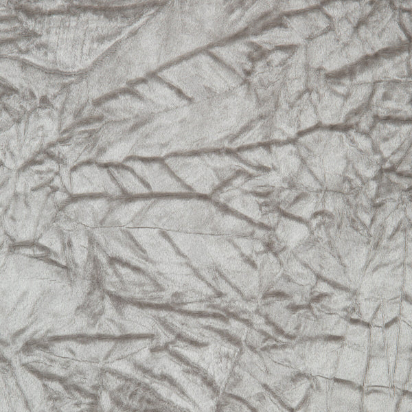 Sylvana - Silver  By Clarke And Clarke | Lustro By Studio G For C&C |Solid Texture Multipurpose Velvet