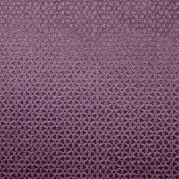 Loreto - Aubergine  By Clarke And Clarke | Lustro By Studio G For C&C | Diamond Multipurpose Velvet