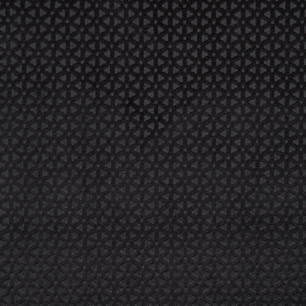 Samples and Purchasing available for Loreto - Jet  By Clarke And Clarke | Lustro By Studio G For C&C | Diamond Multipurpose Velvet at Designer Wallcoverings and Fabrics