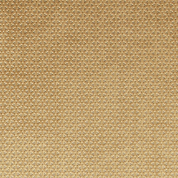 Loreto - Gold  By Clarke And Clarke | Lustro By Studio G For C&C | Diamond Multipurpose Velvet