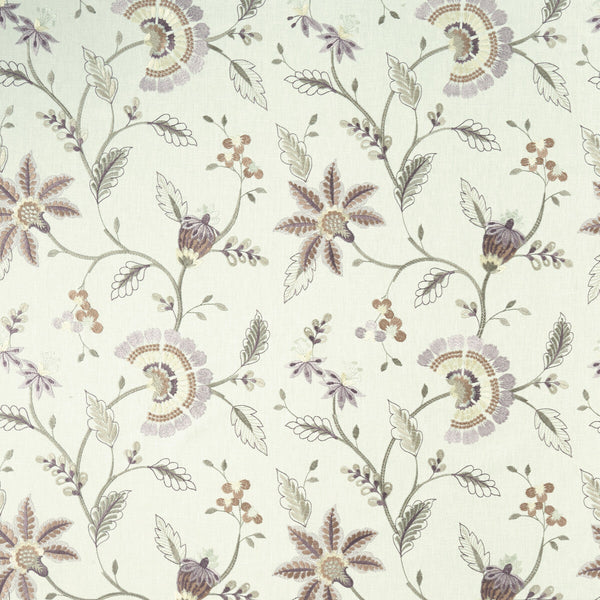 Delamere - Heather  By Clarke And Clarke | Clarke & Clarke Halcyon |  Drapery Embroidery