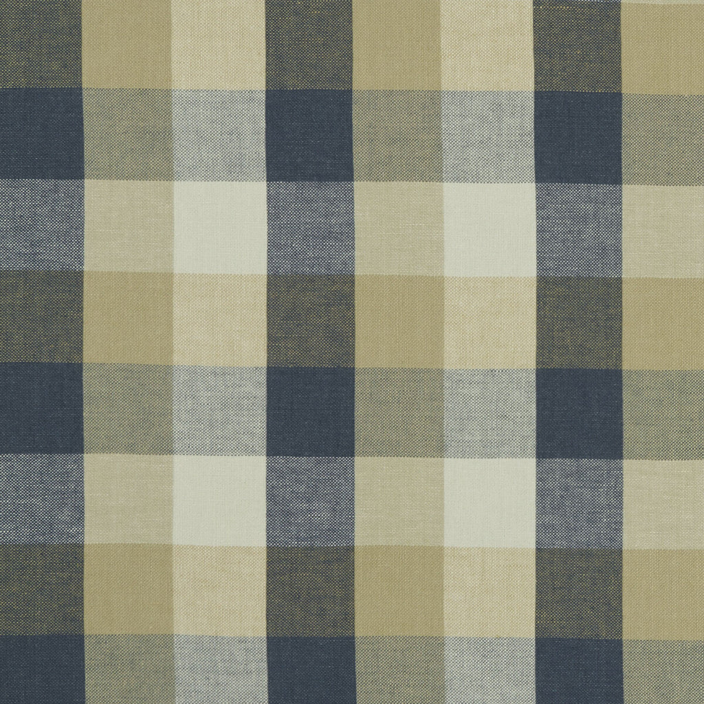 Samples and Purchasing available for Austin Check - Midnight  By Clarke And Clarke | Clarke & Clarke Castle Garden |  Multipurpose Weave at Designer Wallcoverings and Fabrics