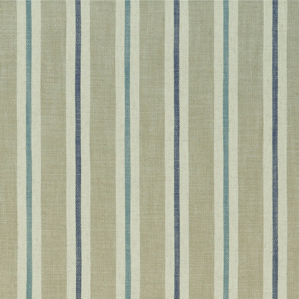 Sackville Stripe - Eau De Nil/Linen  By Clarke And Clarke | Clarke & Clarke Castle Garden |Stripes  Multipurpose Weave