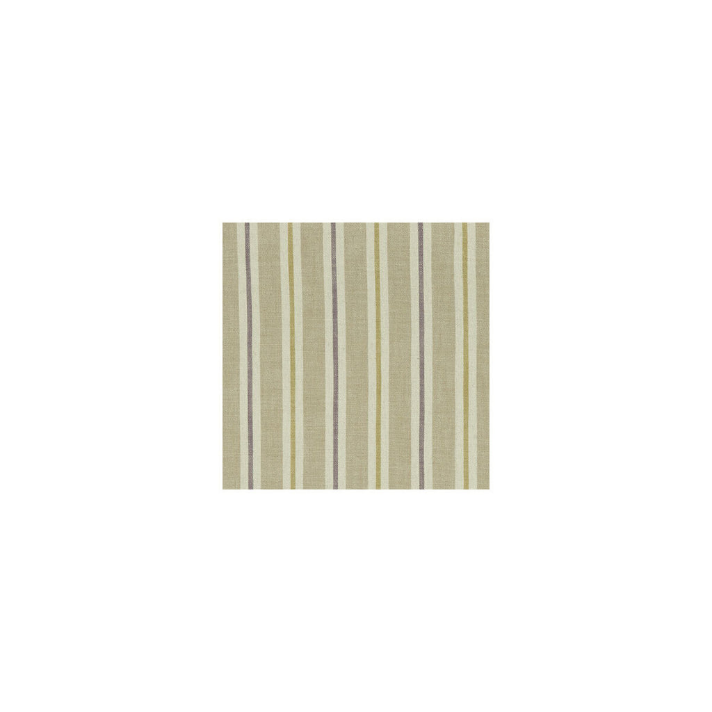 Samples and Purchasing available for Sackville Stripe - Heather/Linen  By Clarke And Clarke | Clarke & Clarke Castle Garden |Stripes  Multipurpose Weave at Designer Wallcoverings and Fabrics