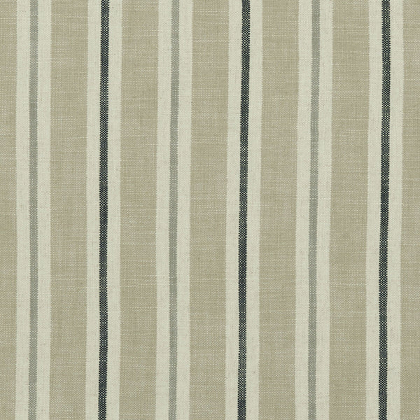 Sackville Stripe - Natural  By Clarke And Clarke | Clarke & Clarke Castle Garden |Stripes  Multipurpose Weave