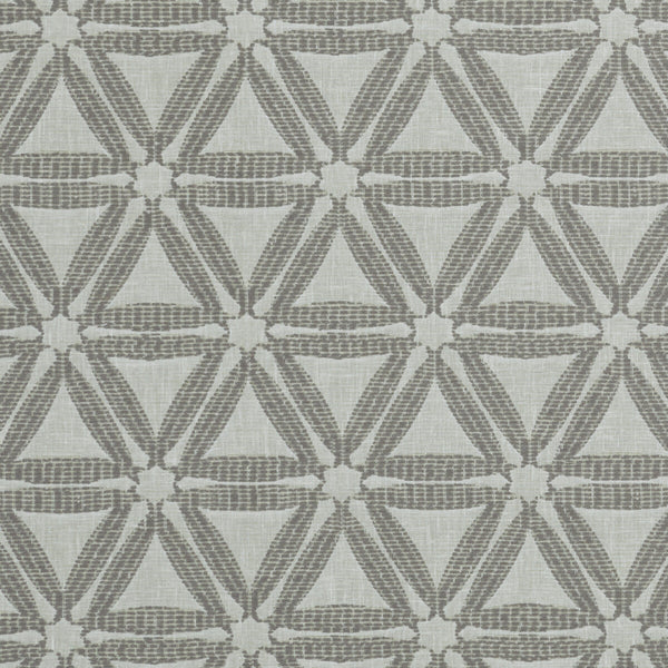 Delta - Smoke  By Clarke And Clarke | Delta By Studio G For C&C |  Drapery Weave