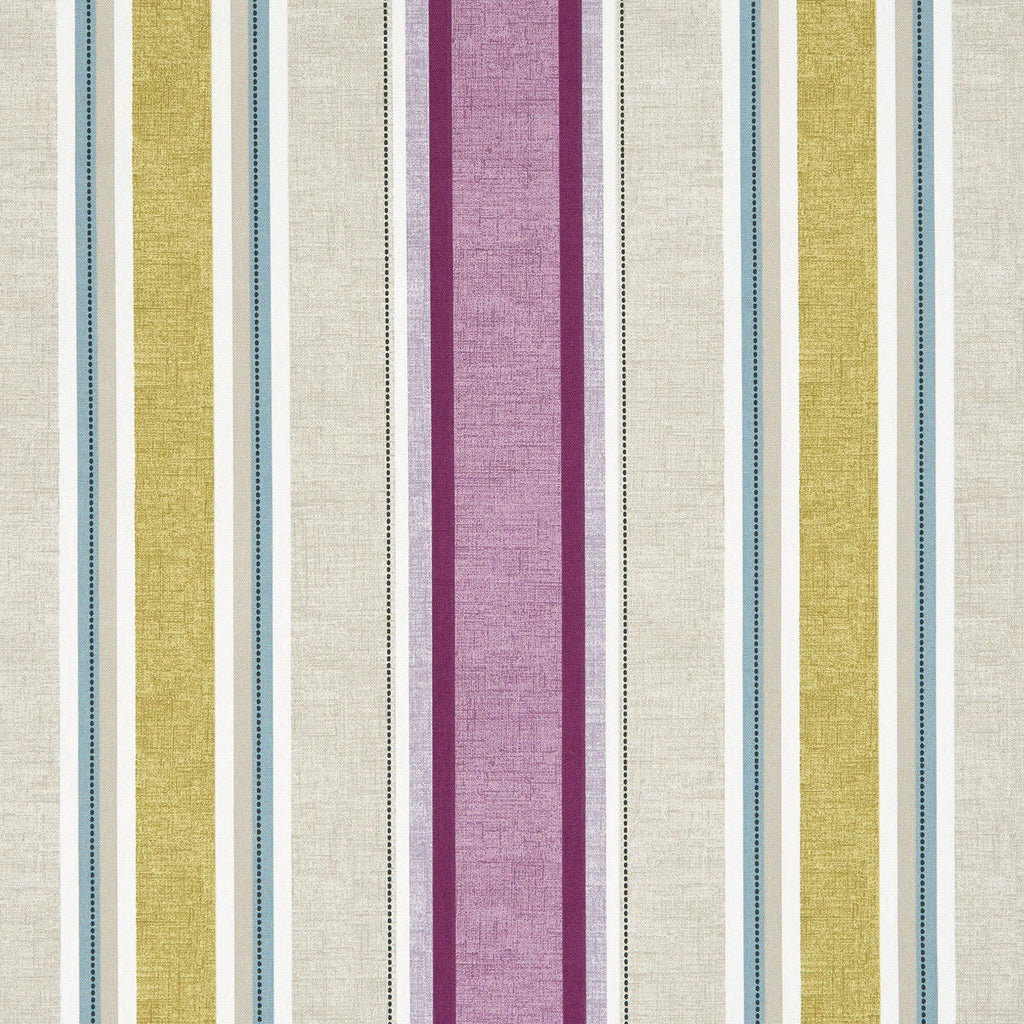 Samples and Purchasing available for Luella - Damson  By Clarke And Clarke | Octavia By Studio G For C&C | Stripes Multipurpose Print at Designer Wallcoverings and Fabrics