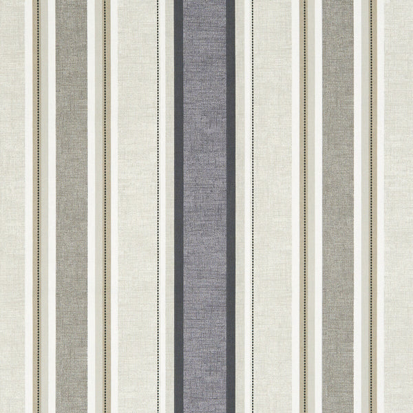 Luella - Natural  By Clarke And Clarke | Octavia By Studio G For C&C | Stripes Multipurpose Print