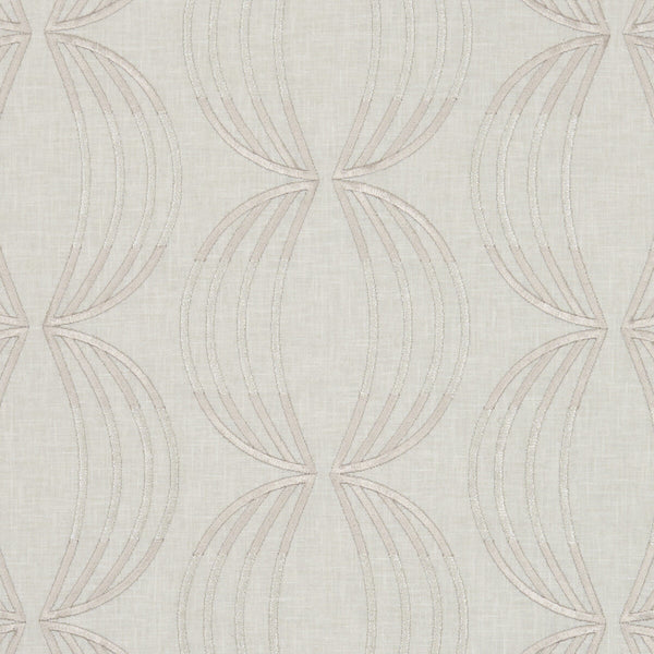 Carraway - Champagne  By Clarke And Clarke | Clarke & Clarke Lusso |  Drapery Embroidery