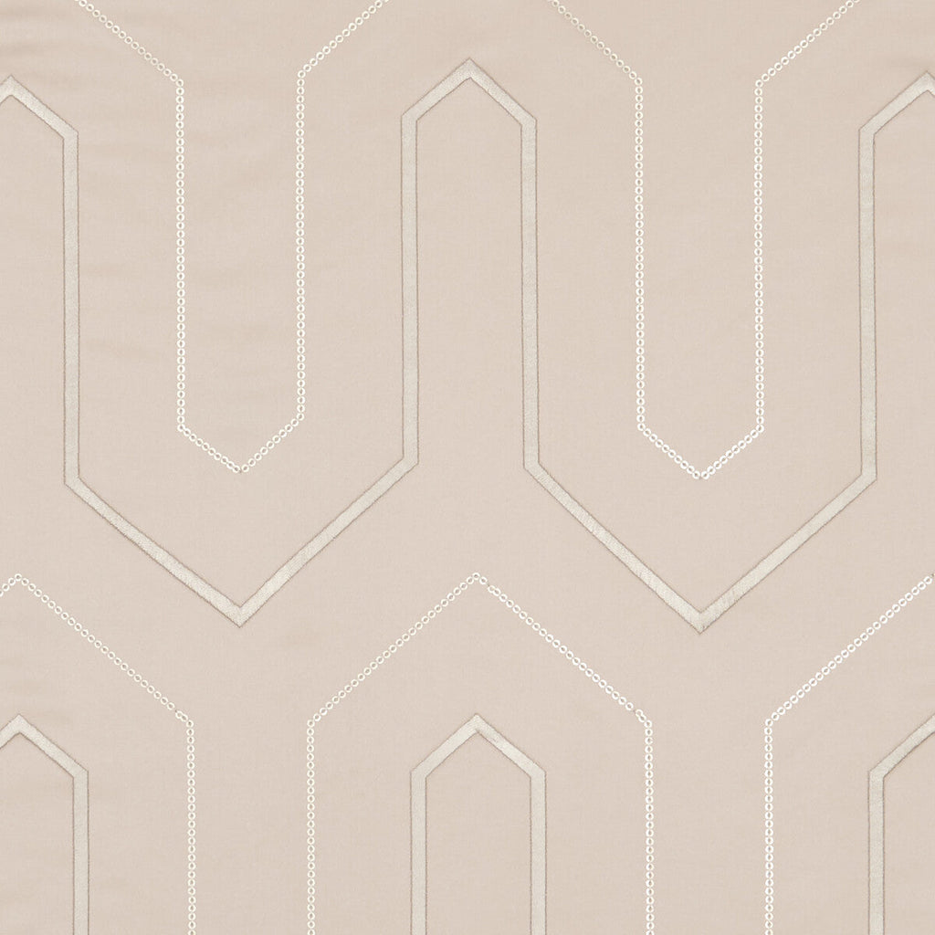 Samples and Purchasing available for Gatsby - Blush  By Clarke And Clarke | Clarke & Clarke Lusso |  Drapery Embroidery at Designer Wallcoverings and Fabrics