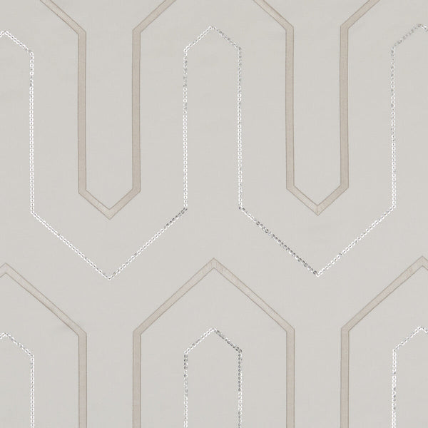 Gatsby - Champagne  By Clarke And Clarke | Clarke & Clarke Lusso |  Drapery Embroidery
