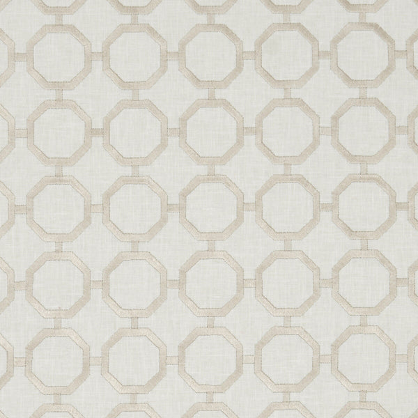 Glamour - Linen  By Clarke And Clarke | Clarke & Clarke Lusso |  Drapery Embroidery