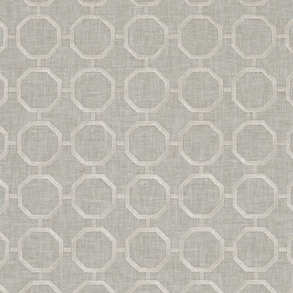 Glamour - Pebble  By Clarke And Clarke | Clarke & Clarke Lusso |  Drapery Embroidery