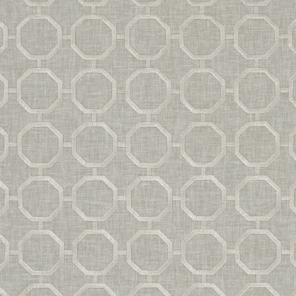 Samples and Purchasing available for Glamour - Pebble  By Clarke And Clarke | Clarke & Clarke Lusso |  Drapery Embroidery at Designer Wallcoverings and Fabrics