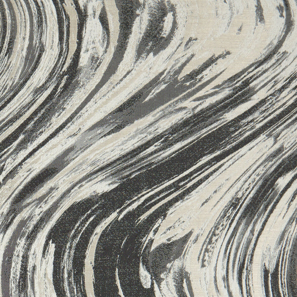 Agata - Charcoal/Gold  By Clarke And Clarke | Clarke & Clarke Botanica |  Multipurpose Weave