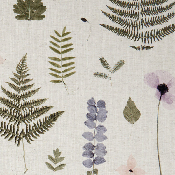 Herbarium - Blush/Natural  By Clarke And Clarke | Clarke & Clarke Botanica |  Multipurpose Weave
