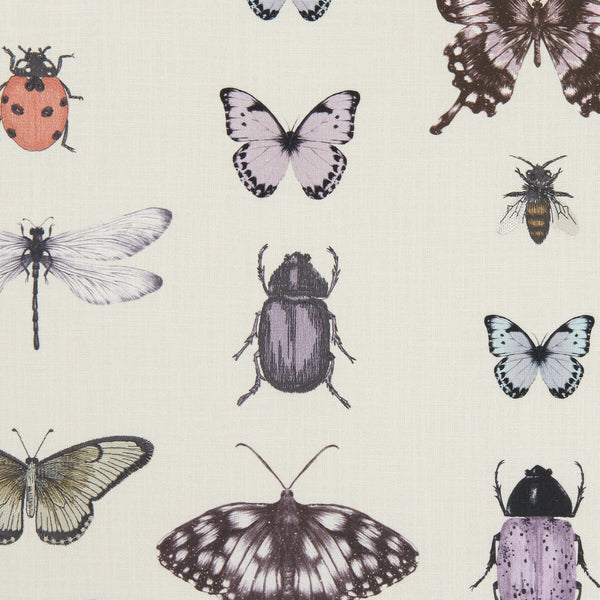 Papilio - Heather/Ivory  By Clarke And Clarke | Clarke & Clarke Botanica |  Multipurpose Weave