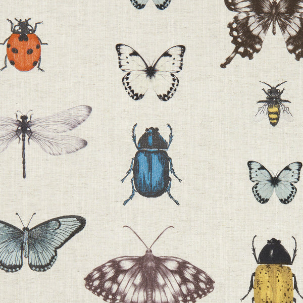 Papilio - Mineral/Linen  By Clarke And Clarke | Clarke & Clarke Botanica |  Multipurpose Weave