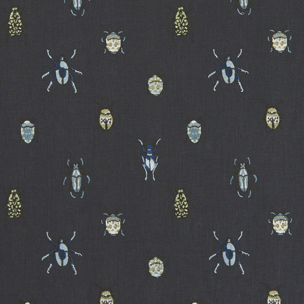 Beetle - Mineral  By Clarke And Clarke | Clarke & Clarke Botanica |  Multipurpose Weave
