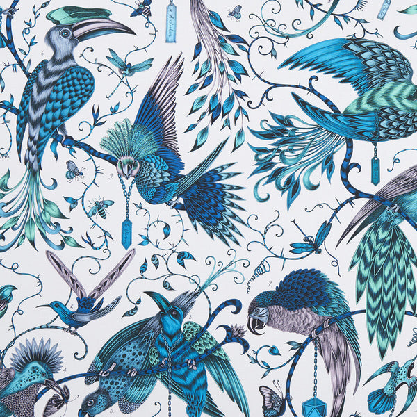 Audubon - Jungle  By Clarke And Clarke | Animalia By Emma J Shipley For C&C | Animal/Insects Multipurpose Print