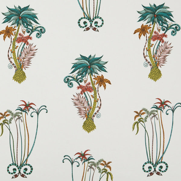 Jungle Palms - Jungle  By Clarke And Clarke | Animalia By Emma J Shipley For C&C | Botanical & Floral Multipurpose Print