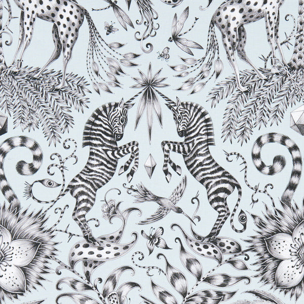 Kruger - Eggshell  By Clarke And Clarke | Animalia By Emma J Shipley For C&C | Animal/Insects Multipurpose Print