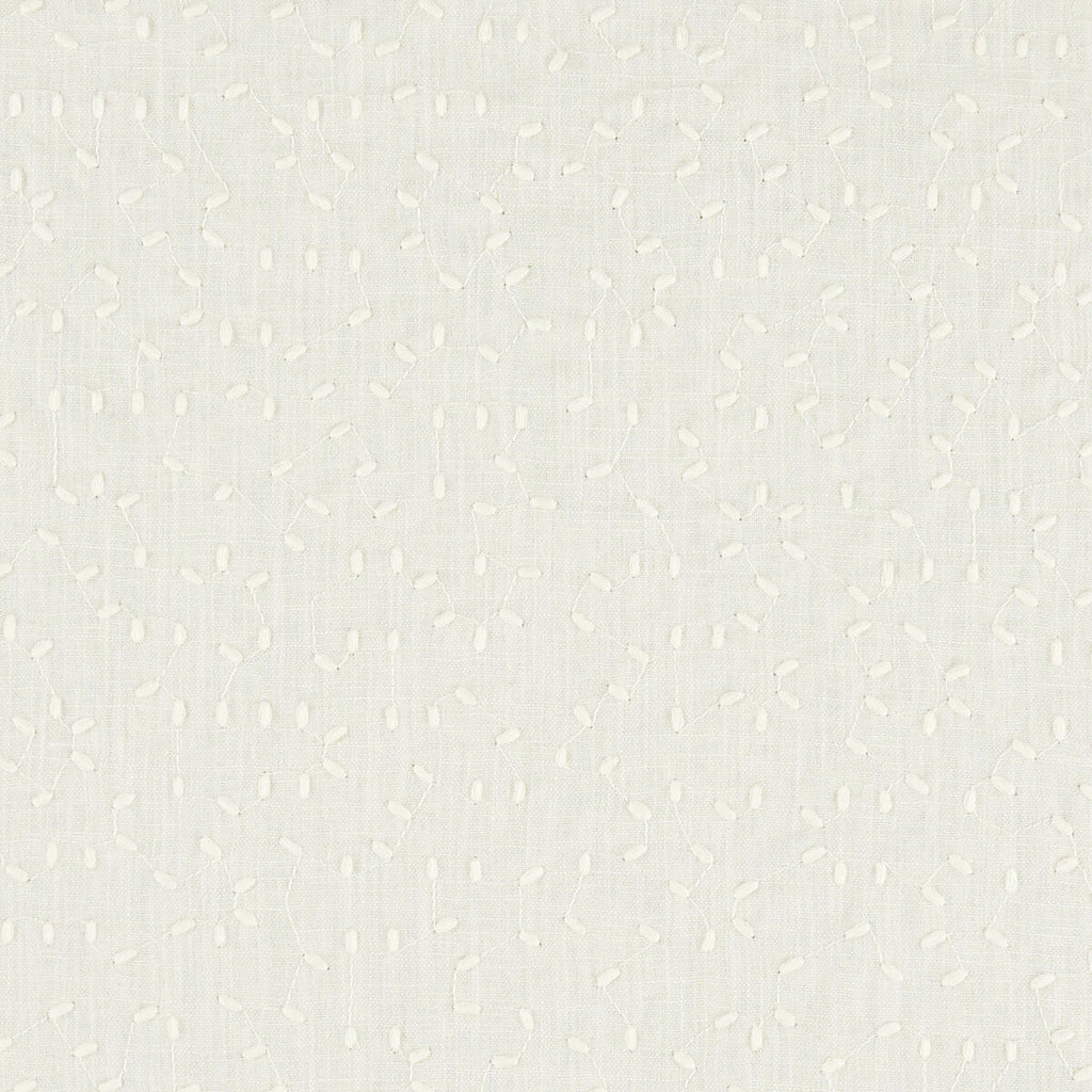 Samples and Purchasing available for Bibury - Ivory  By Clarke And Clarke | Clarke & Clarke Avebury |  Drapery Embroidery at Designer Wallcoverings and Fabrics