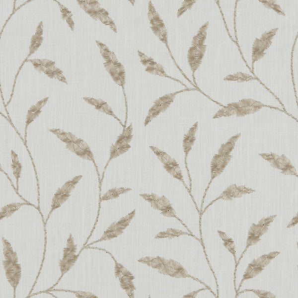 Fairford - Natural  By Clarke And Clarke | Clarke & Clarke Avebury |  Drapery Embroidery