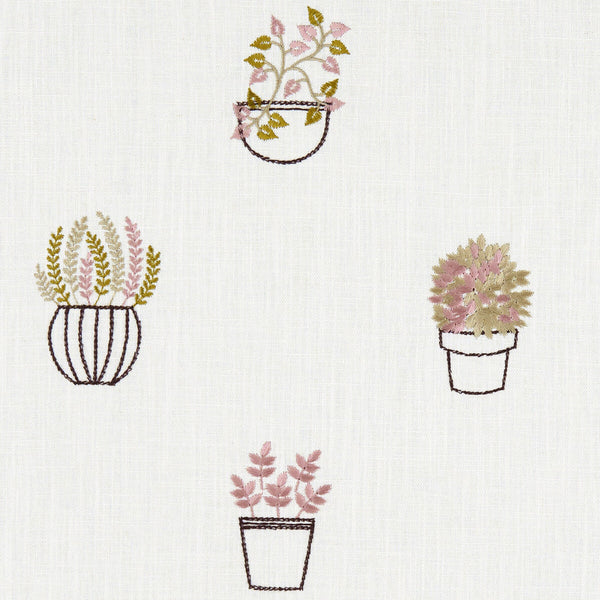 Hidcote - Damson  By Clarke And Clarke | Clarke & Clarke Avebury |  Drapery Embroidery