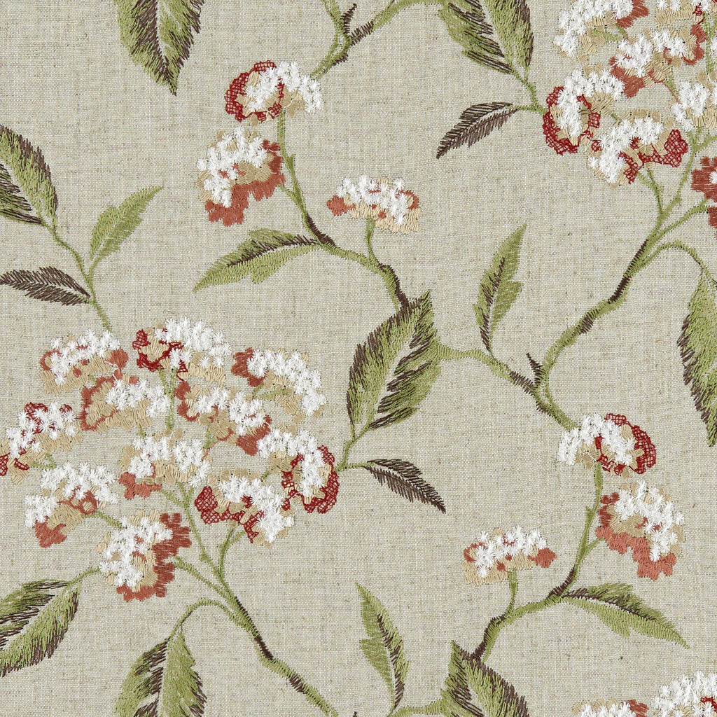 Samples and Purchasing available for Summerby - Spice  By Clarke And Clarke | Clarke & Clarke Avebury |  Drapery Embroidery at Designer Wallcoverings and Fabrics