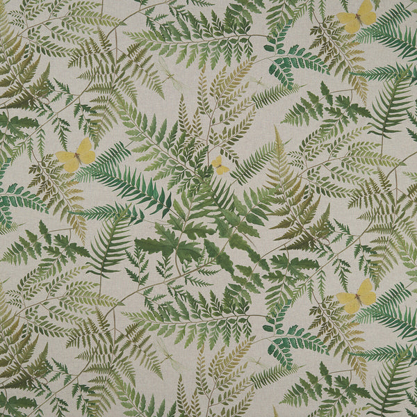 Fern Glade - Linen  By Clarke And Clarke | Clarke & Clarke Country Garden | Botanical & Floral Multipurpose Print