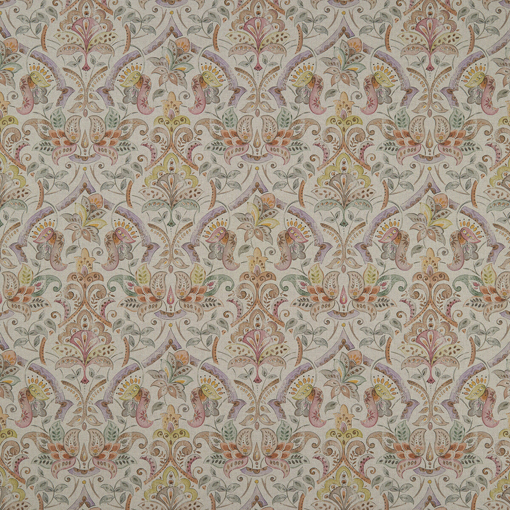 Samples and Purchasing available for Rosalie - Summer  By Clarke And Clarke | Clarke & Clarke Country Garden | Paisley Multipurpose Print at Designer Wallcoverings and Fabrics
