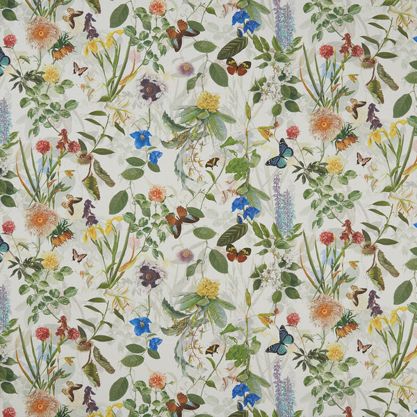 Secret Garden - Cream  By Clarke And Clarke | Clarke & Clarke Country Garden | Botanical & Floral Multipurpose Print