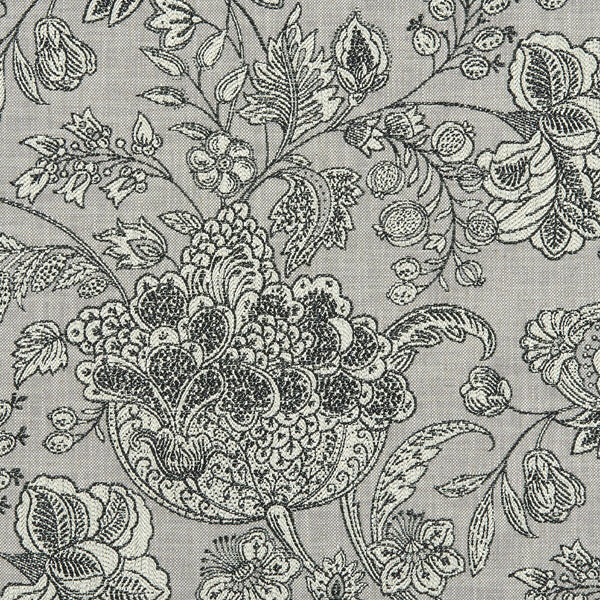 Woodsford - Charcoal  By Clarke And Clarke | Clarke & Clarke Heritage |  Multipurpose Weave