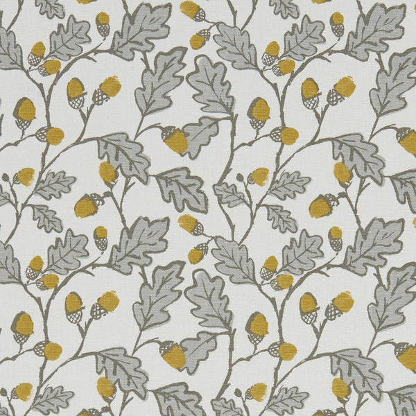 Acorn Trail - Natural  By Clarke And Clarke | Land & Sea By Studio G For C&C | Botanical & Floral Multipurpose Print