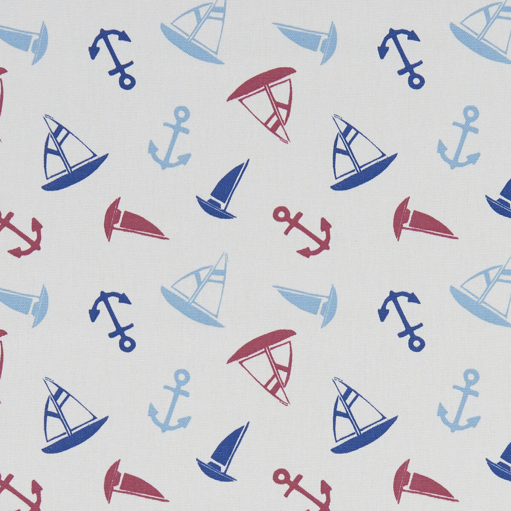 Samples and Purchasing available for Ahoy - Marine  By Clarke And Clarke | Land & Sea By Studio G For C&C | Novelty Multipurpose Print at Designer Wallcoverings and Fabrics
