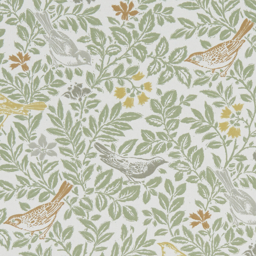 Samples and Purchasing available for Bird Song - Autumn  By Clarke And Clarke | Land & Sea By Studio G For C&C |Botanical & Floral Flora & Fauna Multipurpose Print at Designer Wallcoverings and Fabrics