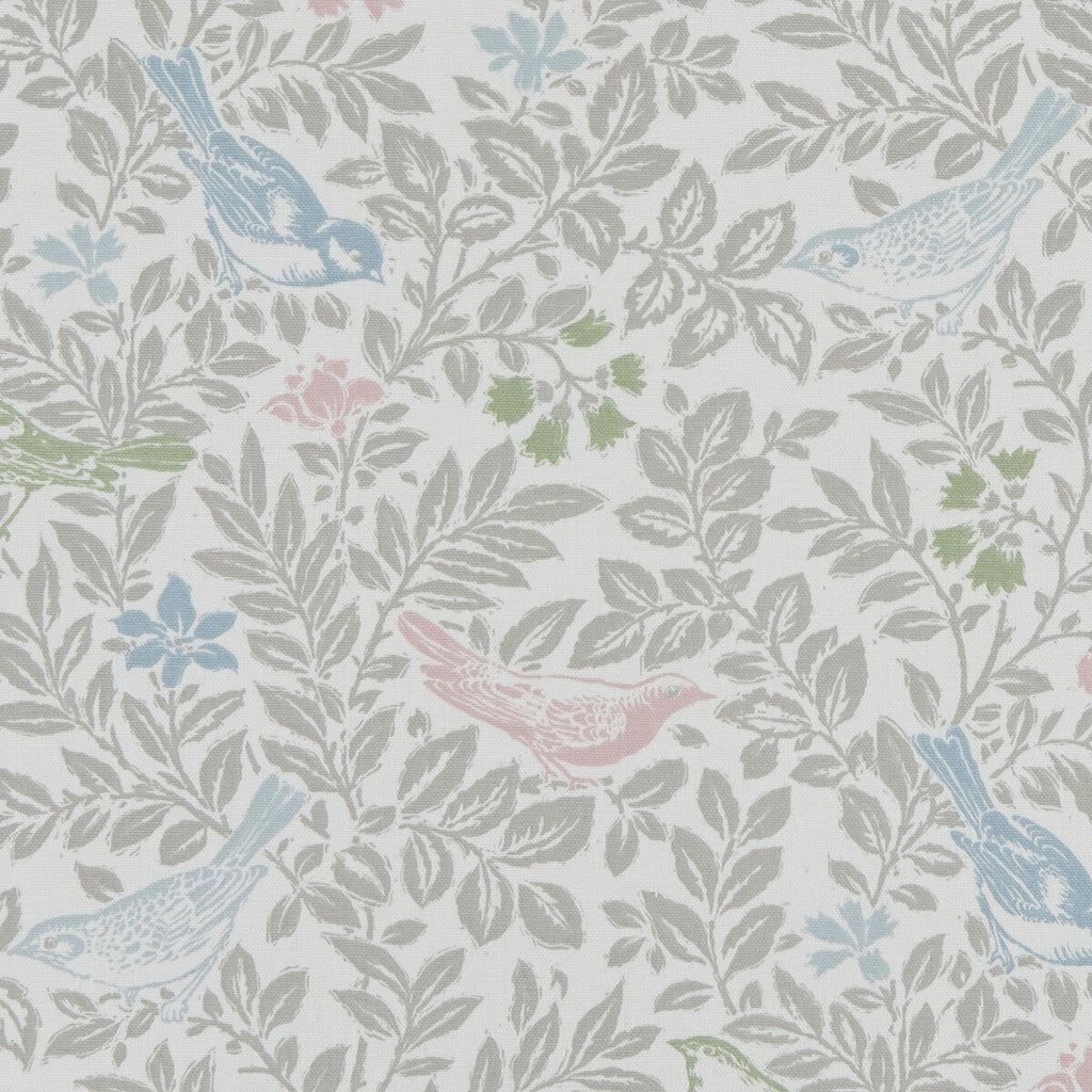 Samples and Purchasing available for Bird Song - Pastel  By Clarke And Clarke | Land & Sea By Studio G For C&C |Botanical & Floral Flora & Fauna Multipurpose Print at Designer Wallcoverings and Fabrics