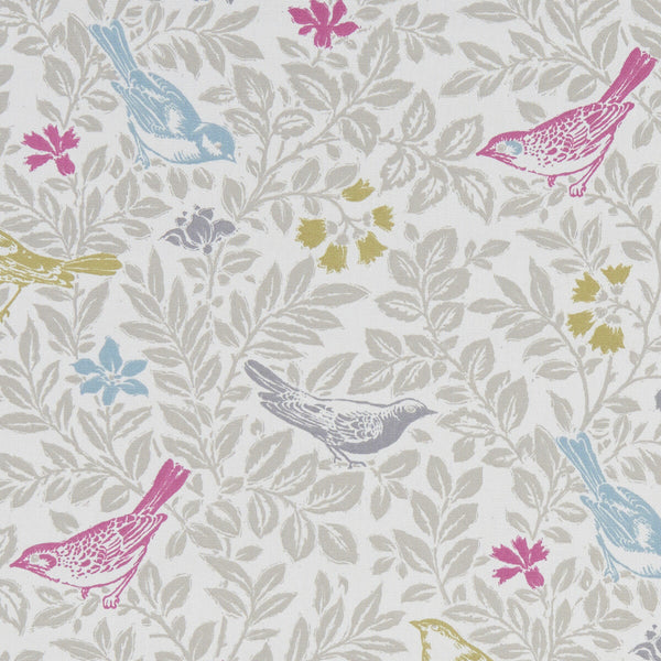 Bird Song - Summer  By Clarke And Clarke | Land & Sea By Studio G For C&C |Botanical & Floral Flora & Fauna Multipurpose Print