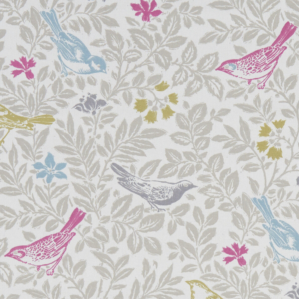 Samples and Purchasing available for Bird Song - Summer  By Clarke And Clarke | Land & Sea By Studio G For C&C |Botanical & Floral Flora & Fauna Multipurpose Print at Designer Wallcoverings and Fabrics