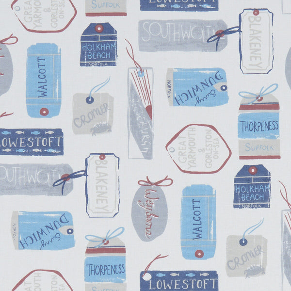 Explorer - Marine  By Clarke And Clarke | Land & Sea By Studio G For C&C | Novelty Multipurpose Print