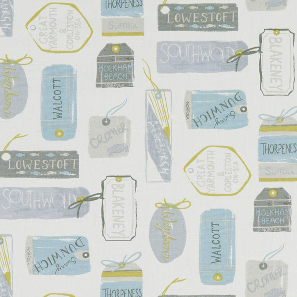 Explorer - Mineral  By Clarke And Clarke | Land & Sea By Studio G For C&C | Novelty Multipurpose Print