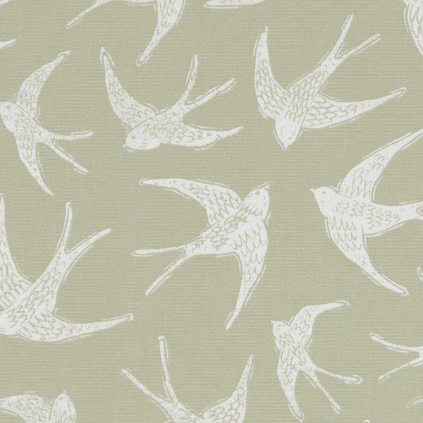Fly Away - Sage  By Clarke And Clarke | Land & Sea By Studio G For C&C | Animal/Insects Multipurpose Print