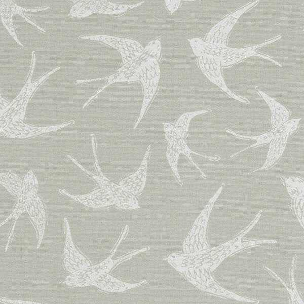 Fly Away - Taupe  By Clarke And Clarke | Land & Sea By Studio G For C&C | Animal/Insects Multipurpose Print