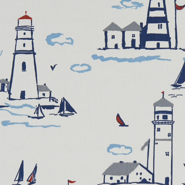 Lowestoft - Marine  By Clarke And Clarke | Clarke & Clarke Marina | Novelty Multipurpose Print