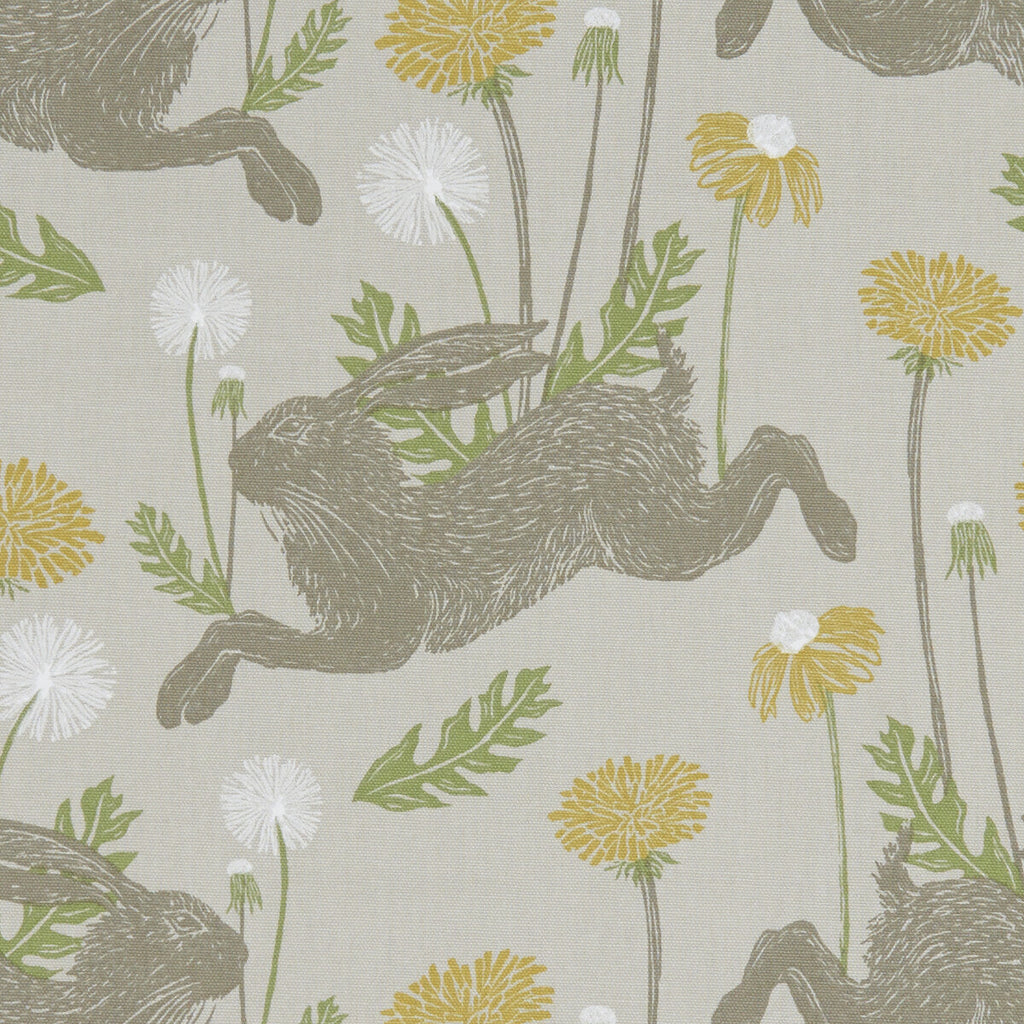 Samples and Purchasing available for March Hare - Linen  By Clarke And Clarke | Land & Sea By Studio G For C&C | Animal/Insects Multipurpose Print at Designer Wallcoverings and Fabrics