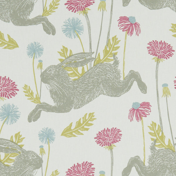 March Hare - Summer  By Clarke And Clarke | Land & Sea By Studio G For C&C | Animal/Insects Multipurpose Print
