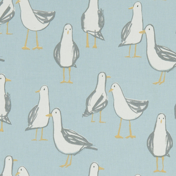 Laridae - Duckegg  By Clarke And Clarke | Clarke & Clarke Marina | Animal/Insects Multipurpose Print