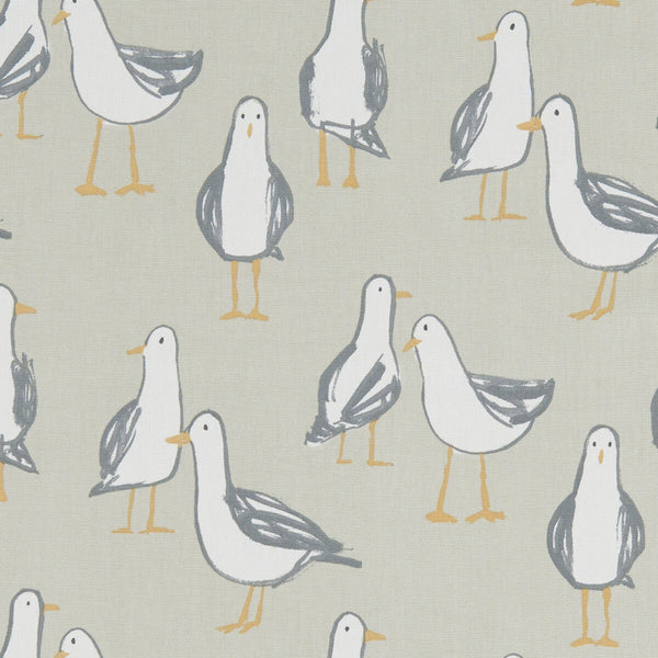 Laridae - Taupe  By Clarke And Clarke | Clarke & Clarke Marina | Animal/Insects Multipurpose Print