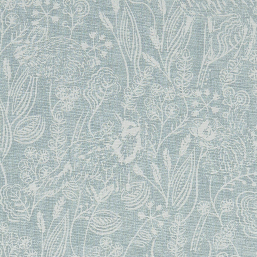 Samples and Purchasing available for Westleton - Duckegg  By Clarke And Clarke | Land & Sea By Studio G For C&C | Botanical & Floral Multipurpose Print at Designer Wallcoverings and Fabrics